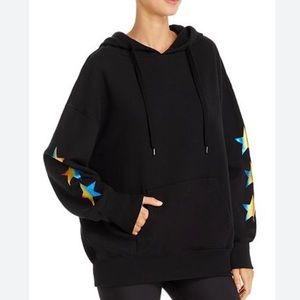 Aqua athletic blacksweatshirt, size L, oversized fit